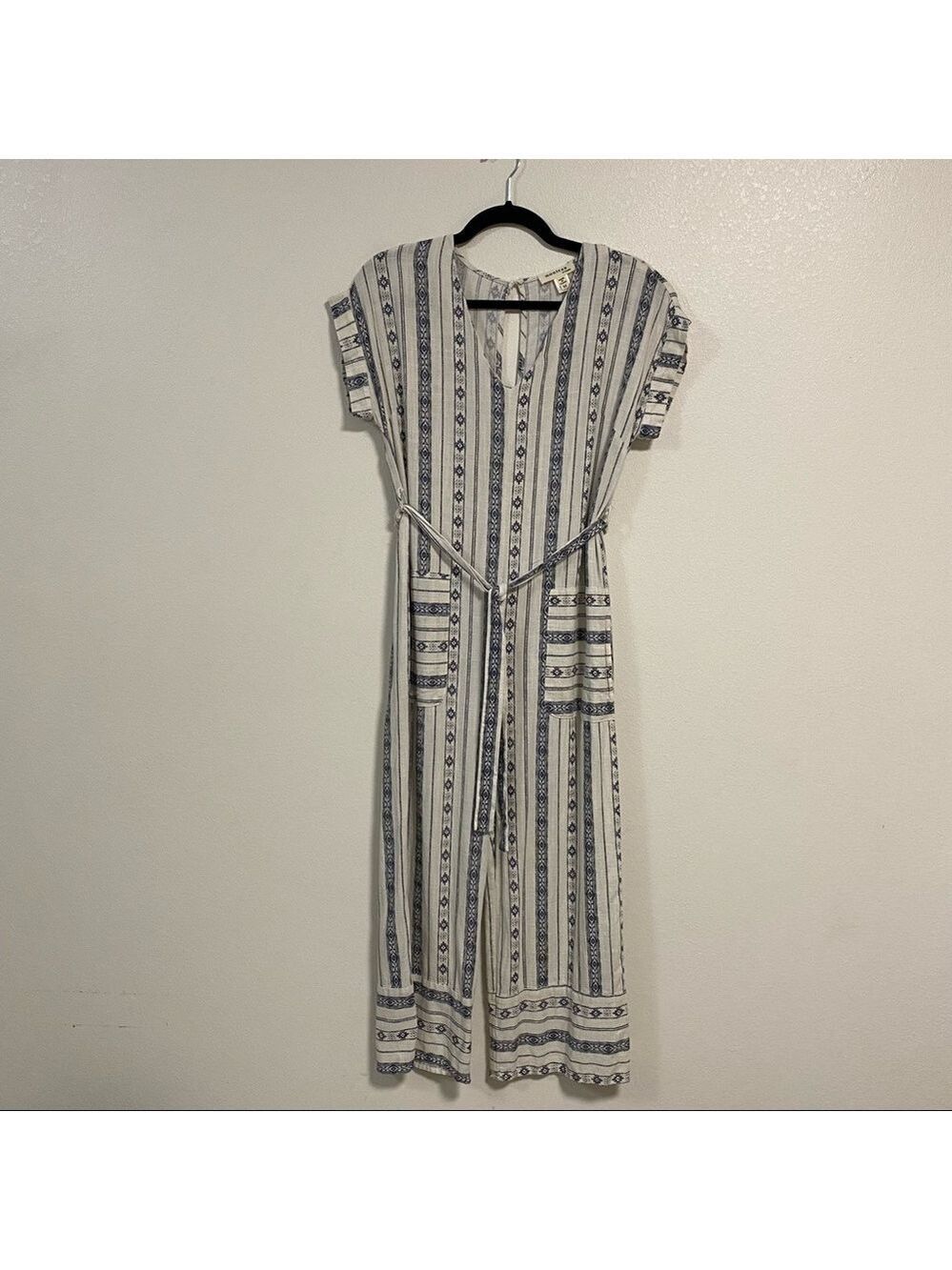 Monteau Bohemian Wide leg Jumpsuit Size Medium